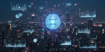 AI-powered sales forecasting technology predicting 2025 market trends with high accuracy.