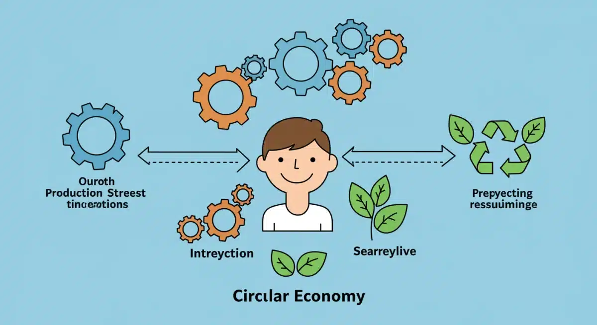 Circular economy model enhancing consumer trust