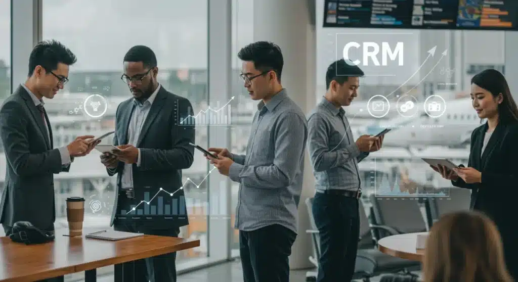 CRM Mobile Access: Boosting US Sales Productivity by 7% in Q1 2025