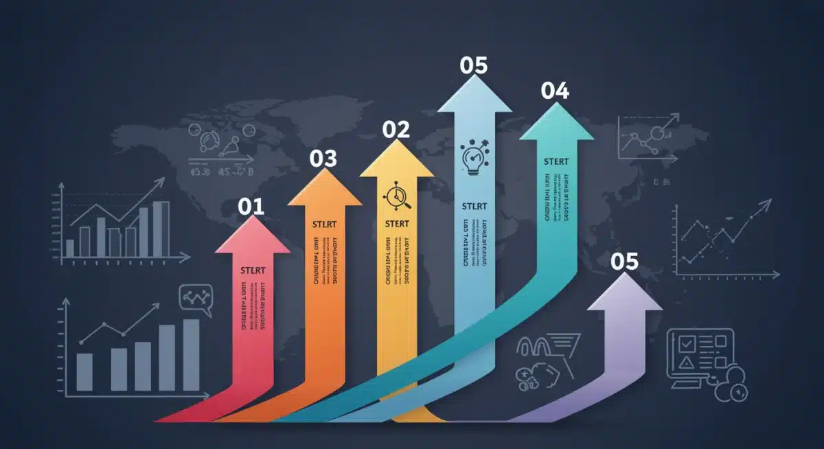 Infographic depicting five key consumer spending trends impacting future sales strategies