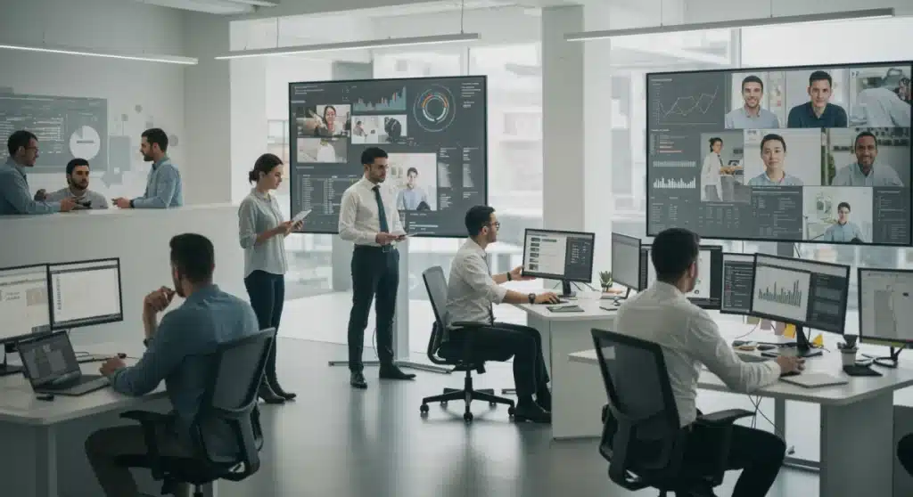 Hybrid Sales Future: 6 Essential US Business Trends for 2025