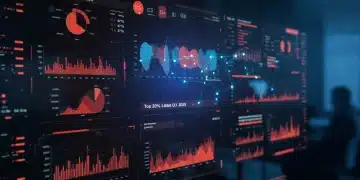 Predictive Analytics: Q1 2025 Lead Success Predictive analytics dashboard highlighting top 20 percent leads for Q1 2025 success
