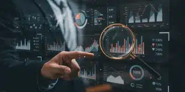 Dashboard showing real-time sales intelligence data