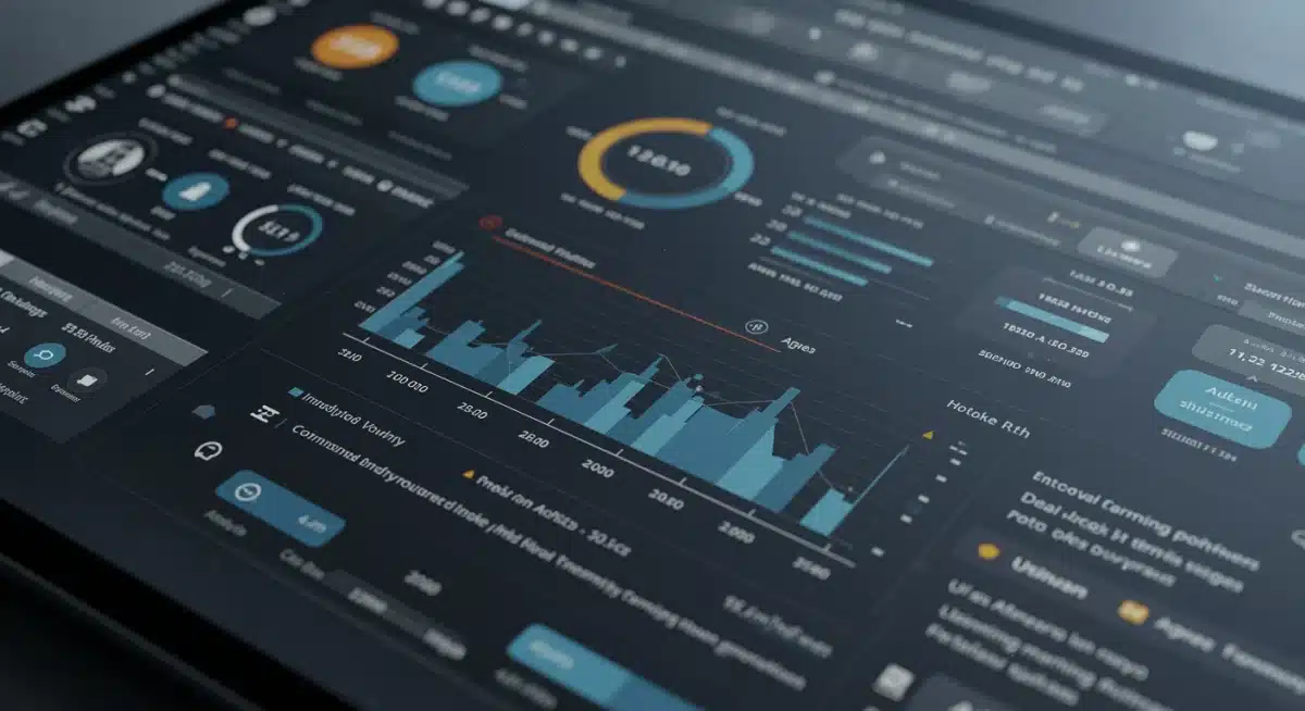Sales performance dashboard with analytics and personalized training data