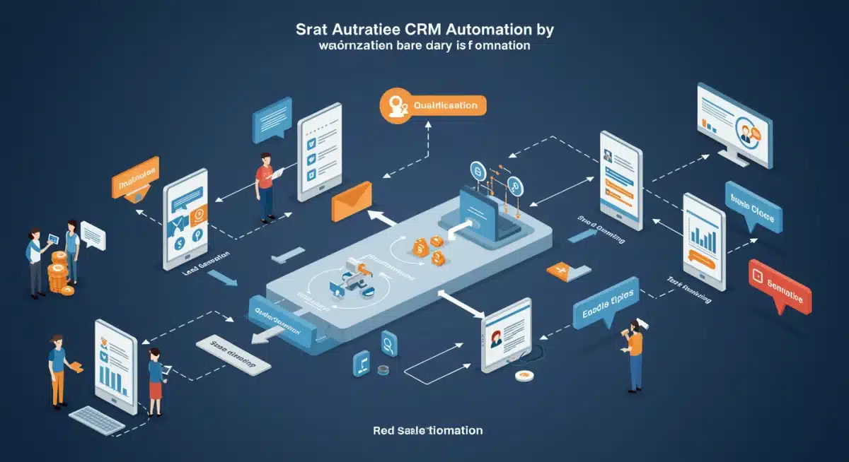 Sales pipeline optimized by CRM automation