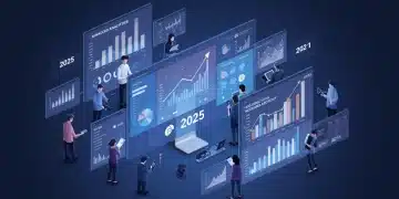 Sales team analyzing CRM data for improved forecasting accuracy